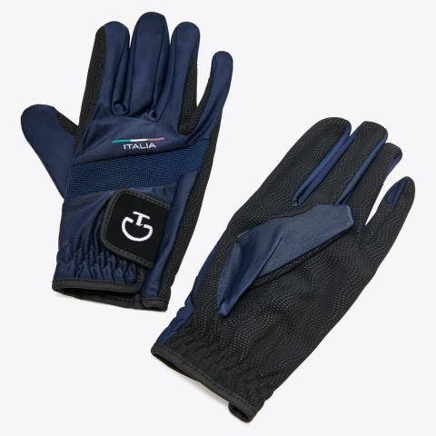 Cavalleria Toscana FISE gloves NAVY-3