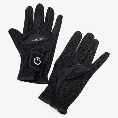 Cavalleria Toscana FISE gloves BLACK-3