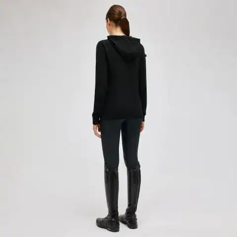 Cavalleria Toscana Women's hoodie BLACK-2