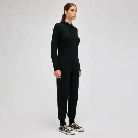 Cavalleria Toscana Women's hoodie BLACK-4