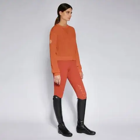 Cavalleria Toscana Maglione da donna paricollo EARTHENWARE-1