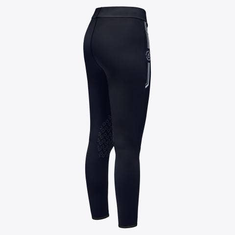 Cavalleria Toscana Leggins con stampa CT Orbit bambina NAVY-3