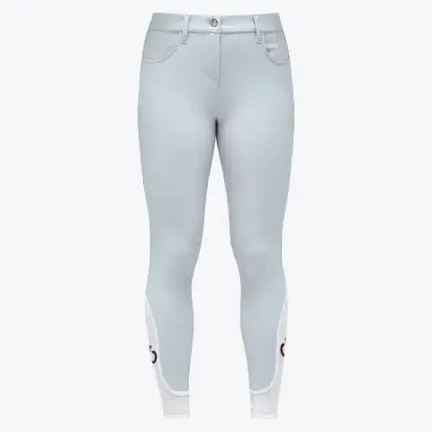 Cavalleria Toscana CT Girl Riding  Breeches POWDER BLUE-1