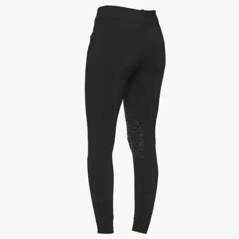 Cavalleria Toscana Women's high rise jumping breeches BLACK-3
