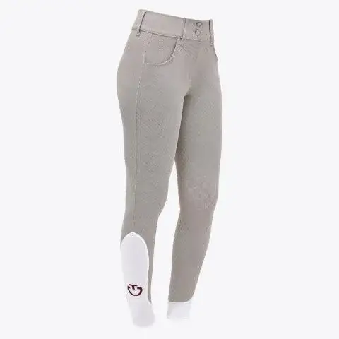 Cavalleria Toscana Cavalleria Toscana Women's knee grip jumping breeches BEIGE FANTASY-2