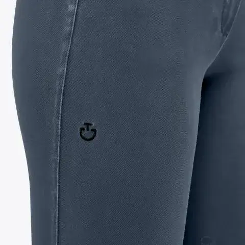 Cavalleria Toscana Women's high rise jumping breeches NAVY-3