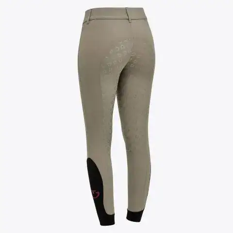 Cavalleria Toscana Women's full grip dressage breeches FOLIAGE GREEN-3