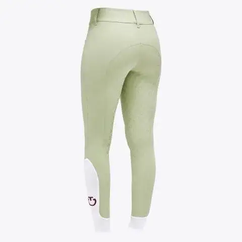 Cavalleria Toscana Women's full grip dressage breeches PISTACHIO-3
