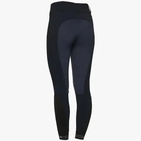 Cavalleria Toscana Women's Full Suede Seat Riding Breeches NAVY-3