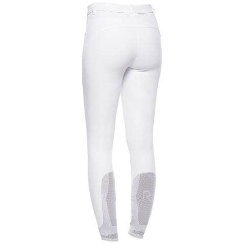 Cavalleria Toscana Women's RS Breeches WHITE-3