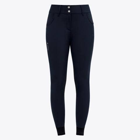 Cavalleria Toscana Women's RS Breeches high waist NAVY-1