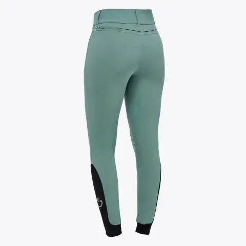 Cavalleria Toscana Women’s high-rise breeches EMERALD GREY-3