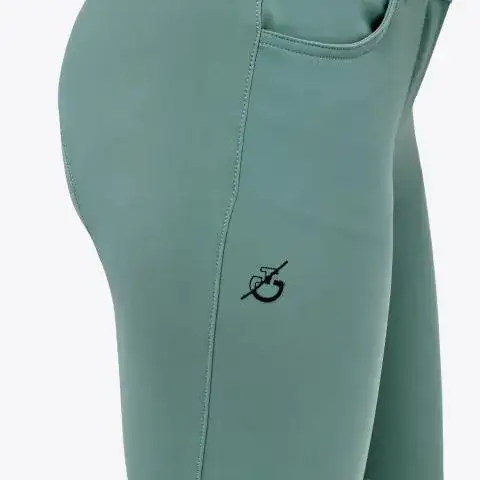Cavalleria Toscana Women’s high-rise breeches EMERALD GREY-5