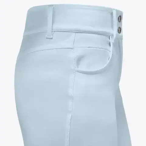 Cavalleria Toscana Women's Full Grip Riding Breeches POWDER BLUE-2
