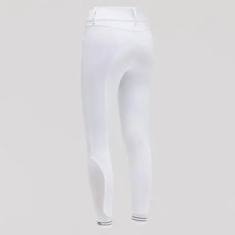 Cavalleria Toscana Women's Jumping breeches WHITE-2