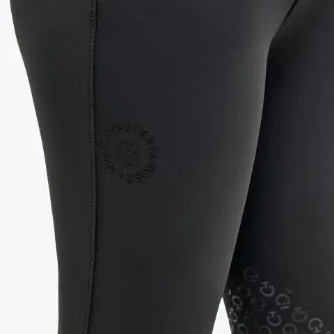 Cavalleria Toscana Unisex Young rider's knee grip jumping breeches | Cavalleria Toscana CHARCOAL GREY-4