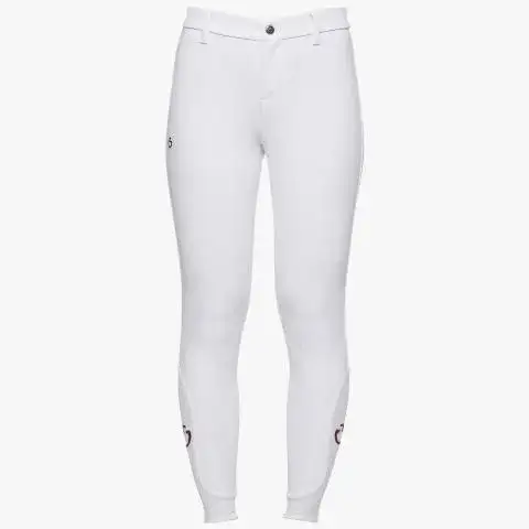 きなこGIRL'S KARIN サイクルジャージ ホワイト Kid's unisex riding breeches