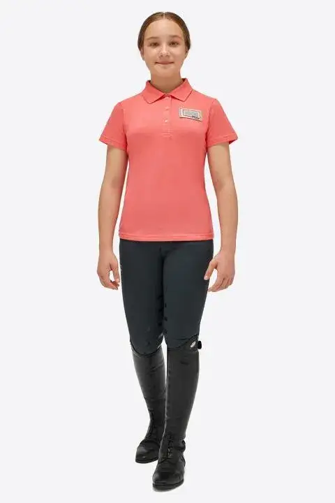 Rider's Gene Polo Rider's Gene da training da bambina FUSCIA-1