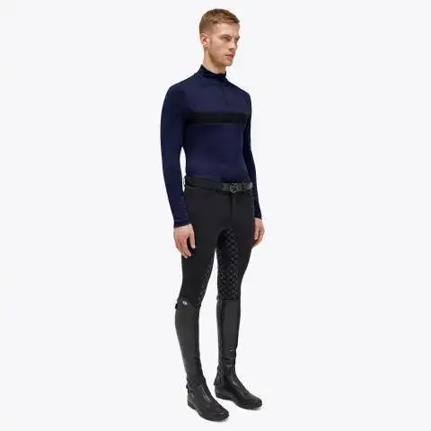 Cavalleria Toscana Polo da training uomo NAVY-1