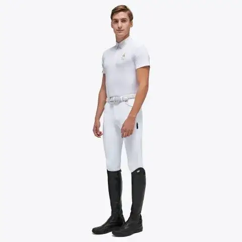 Cavalleria Toscana Polo da concorso FISE WHITE-2