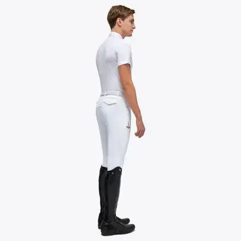Cavalleria Toscana Polo da concorso FISE WHITE-3