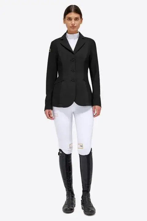 Rider's Gene Rider's Gene women's competition jacket with buttons BLACK/MUSTAD-1