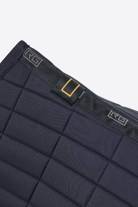 Rider's Gene RG Rectangular Quilt Jumping Saddle Pad NAVY-3