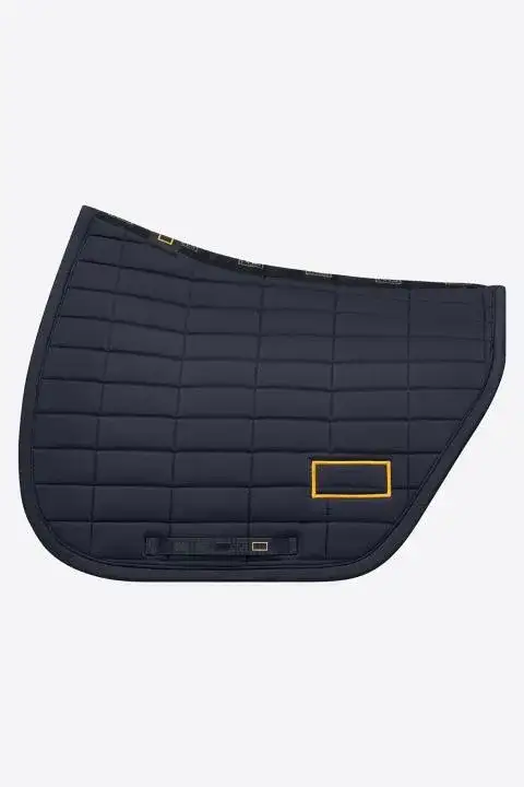 Rider's Gene RG Rectangular Quilt Dressage Saddle Pad NAVY-1