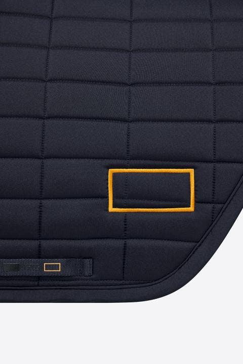 Rider's Gene RG Rectangular Quilt Dressage Saddle Pad NAVY-2