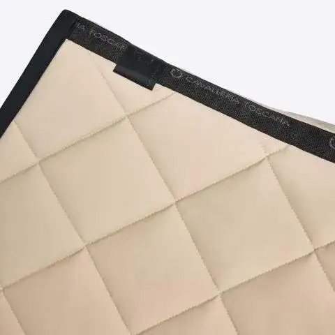 Cavalleria Toscana Jumping horse saddle pad BEIGE/BLACK-2