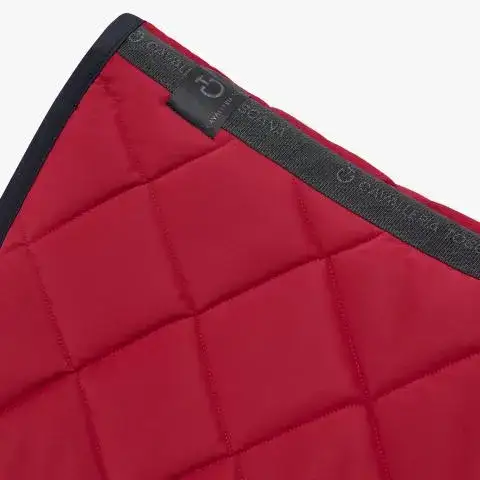 Cavalleria Toscana Sottosella da dressage con trapuntatura a rombi. Rose/Navy Blue-3