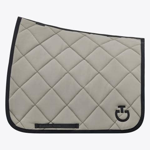 Cavalleria Toscana Diamond Quilted Jersey Dressage Saddle Pad 5E99-1