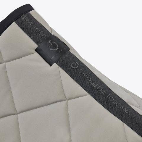 Cavalleria Toscana Diamond Quilted Jersey Dressage Saddle Pad 5E99-3