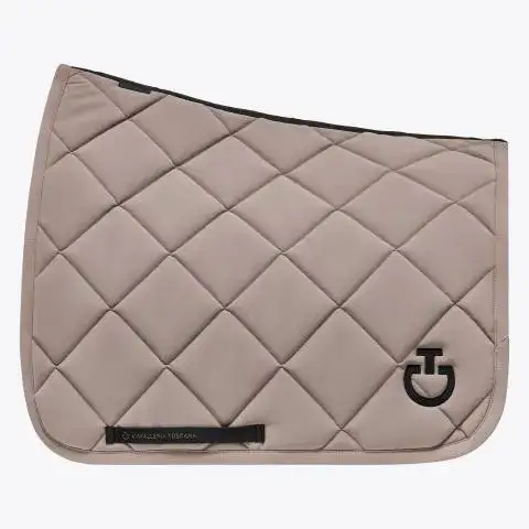 Cavalleria Toscana Diamond Quilted Jersey Dressage Saddle Pad TORTORA-1