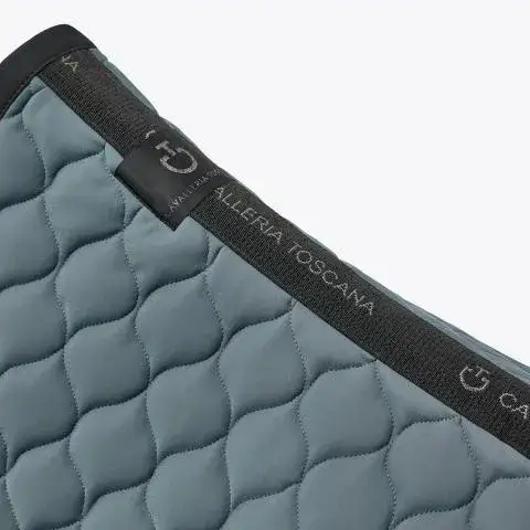 Cavalleria Toscana Sottosella da Dressage con trapuntatura circolare PETROLEUM-4