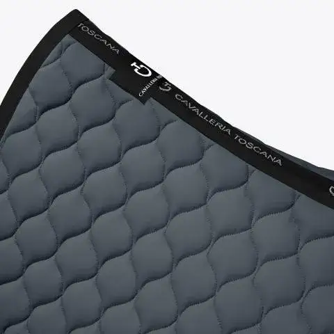 Cavalleria Toscana Sottosella da Dressage con trapuntatura circolare DARK GREY/BLACK-2