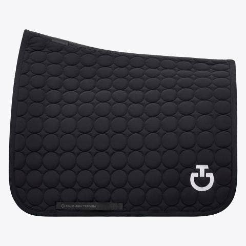 Cavalleria Toscana Dressage horse saddle pad BLACK-1