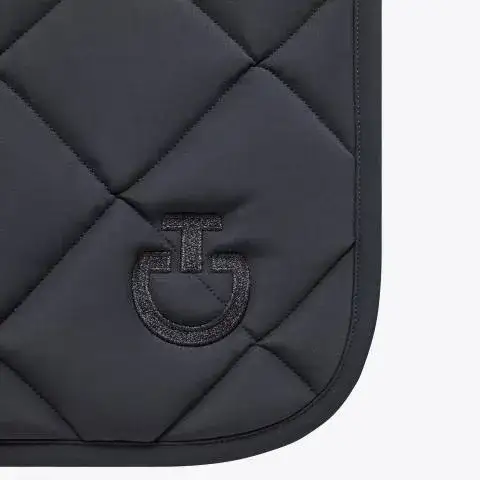 Cavalleria Toscana CT Glitter Jumping Saddle Pad BLACK-2
