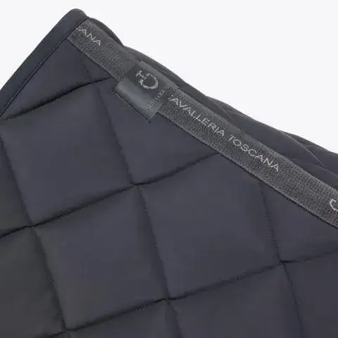 Cavalleria Toscana CT Glitter Jumping Saddle Pad BLACK-3