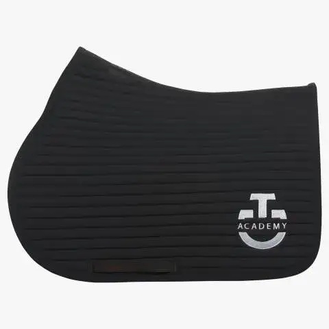Cavalleria Toscana Showjumping Saddle Pad BLACK-1