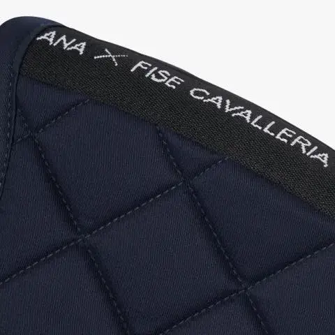Cavalleria Toscana FISE jumping saddle pad NAVY-2
