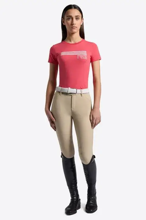 Rider's Gene Rider's Gene girl t-shirt FUSCIA-1