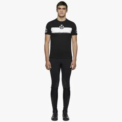 Cavalleria Toscana Men's T-Shirt BLACK-1