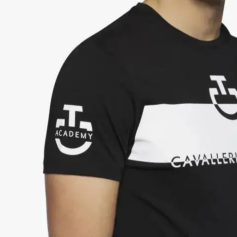 Cavalleria Toscana Men's T-Shirt BLACK-4
