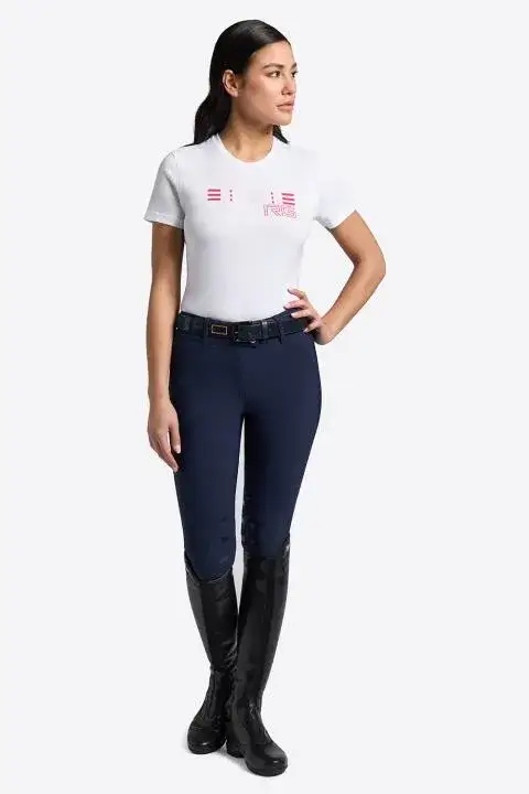 Rider's Gene Rider's Gene woman Cotton T-shirt WHITE-1