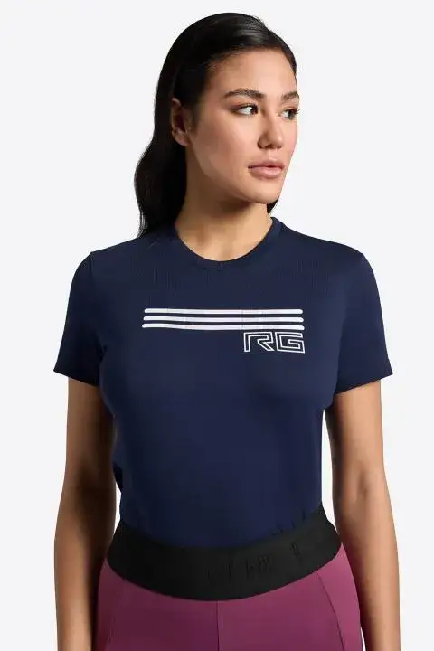 Rider's Gene Rider's Gene woman Cotton T-shirt ROYAL BLUE-3