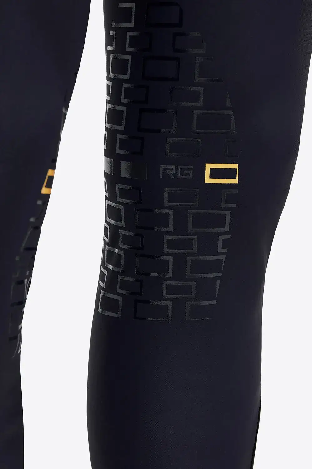 Rider's Gene RG Knee Grip Men's Riding Breeches NAVY-5