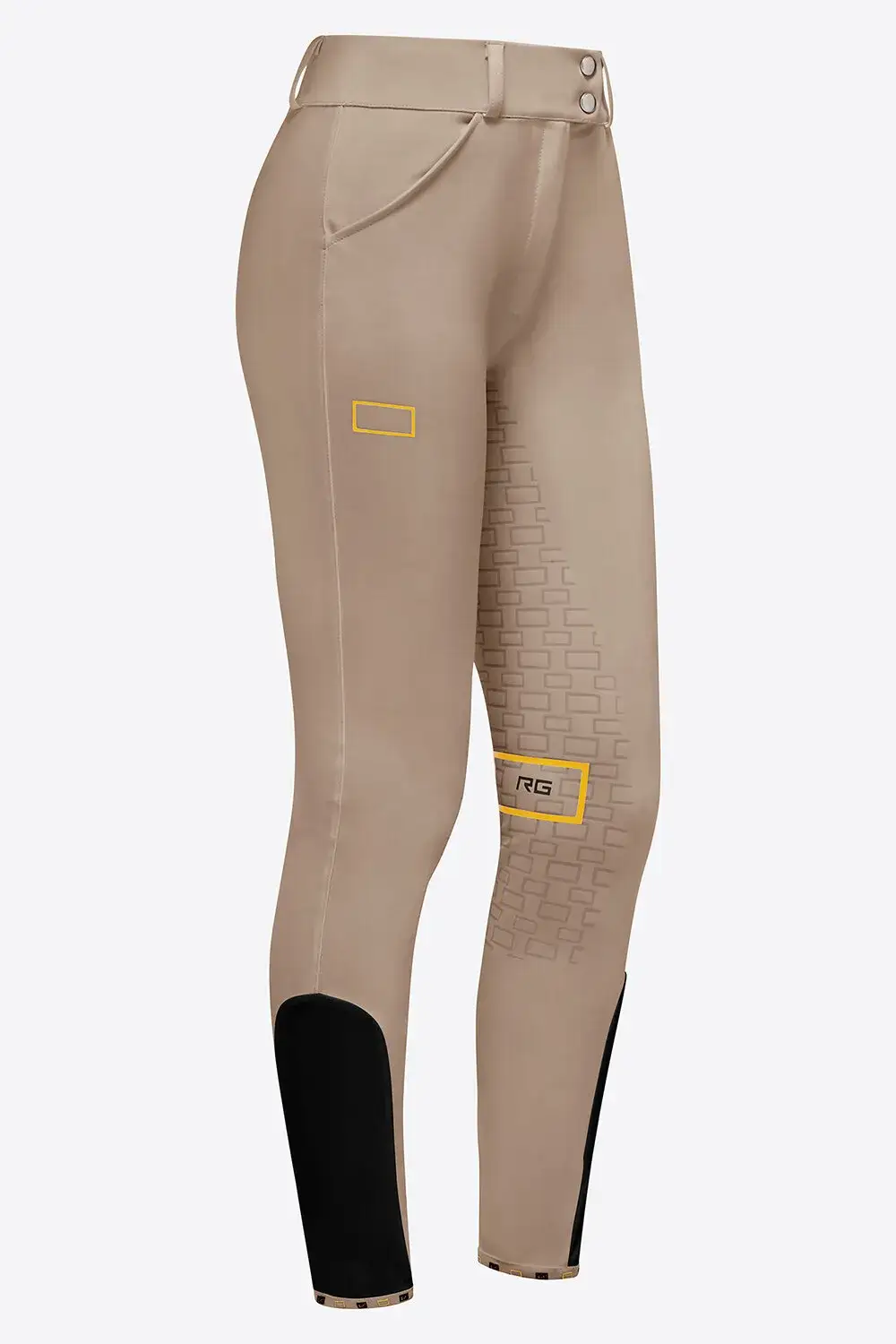 Rider's Gene RG Hight Waist Full Grip Riding Breeches 1005 HAZELNUT-2