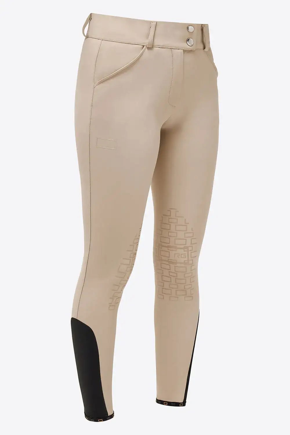 Rider's Gene RG Hight Waist Riding Breeches BEIGE-1