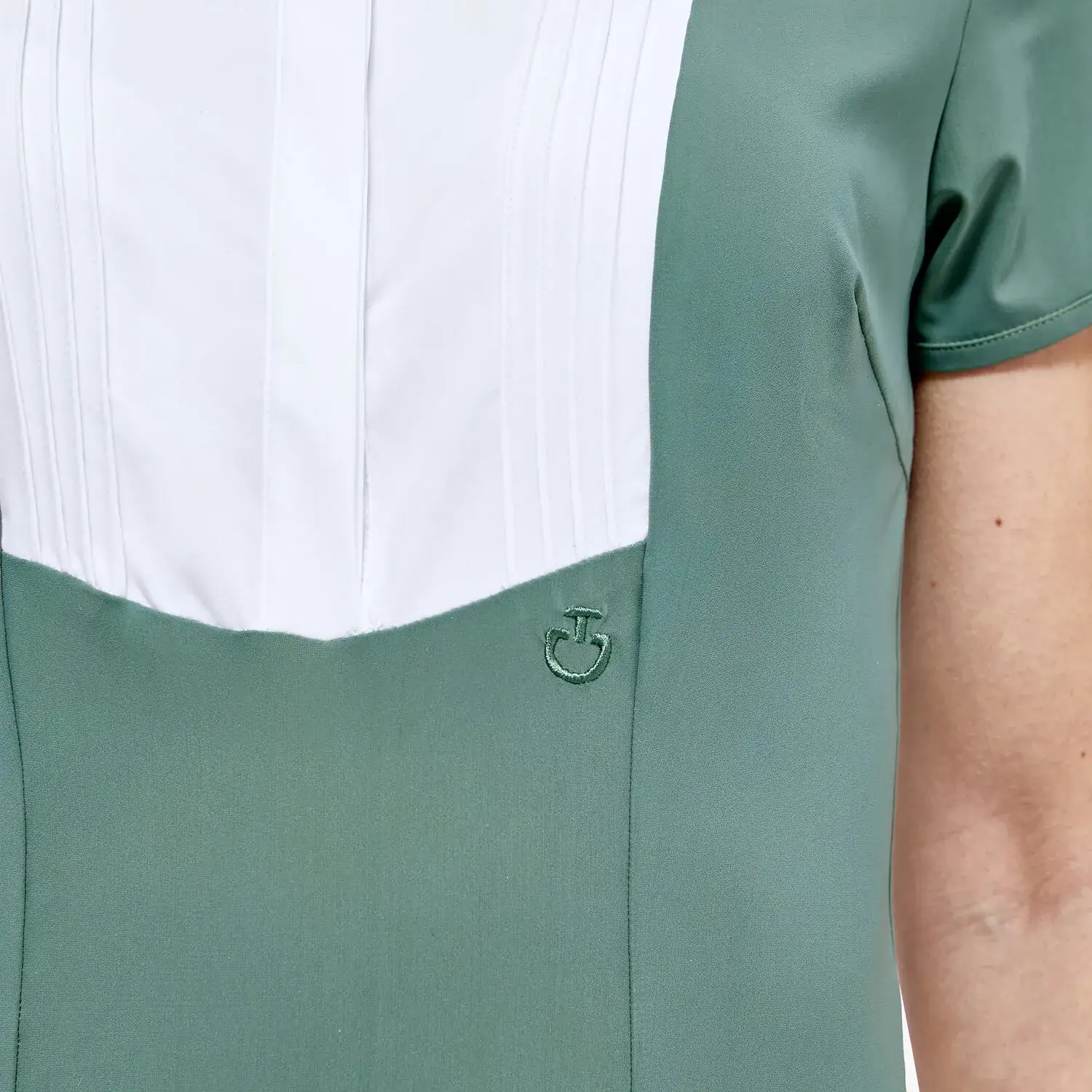 Cavalleria Toscana Hunter shirt EMERALD GREY-4